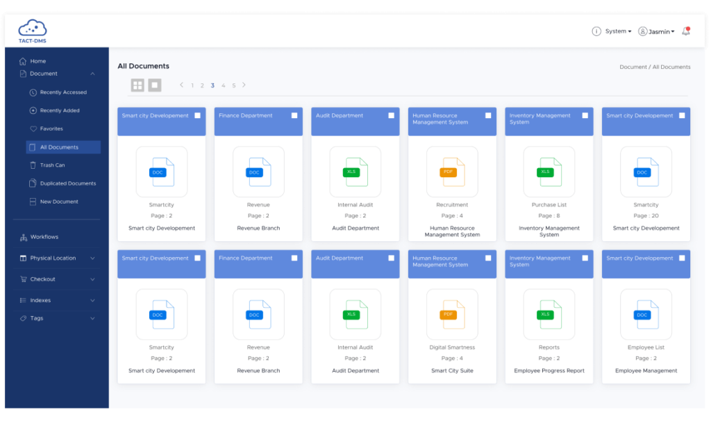 Document Management System | TACT Connect